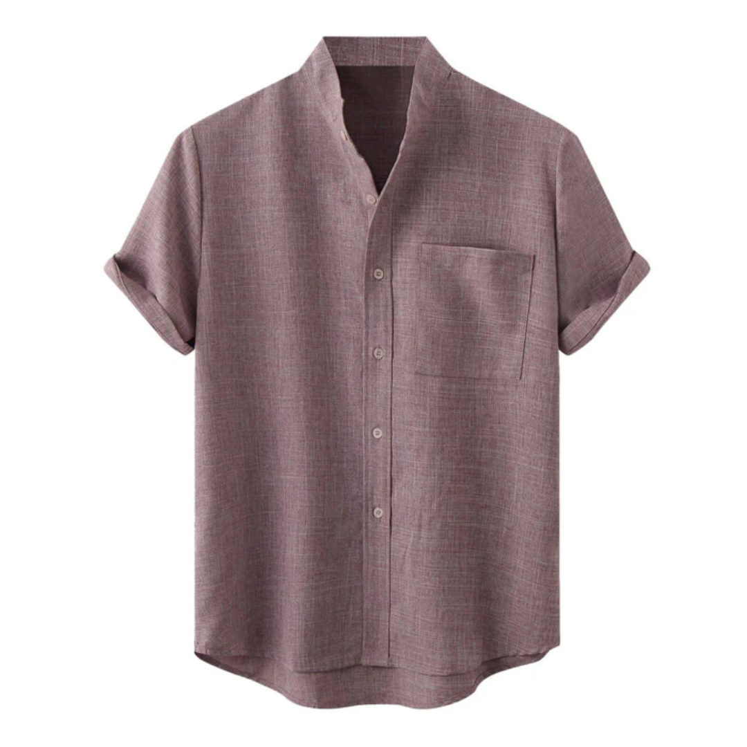 Schlichtes, lässig-elegantes Herrenhemd – Komfort und Stil