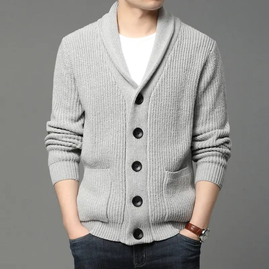 Herren-Strickcardigan Mrz